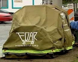 EDAR homeless cart