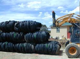 Tire Bale House